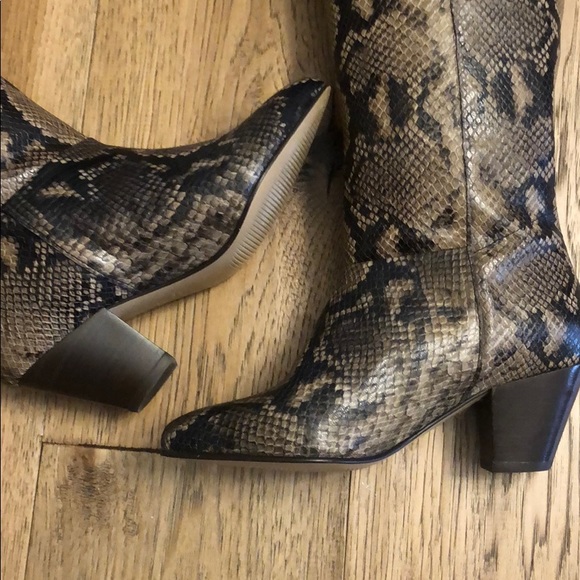 BNIB Ivylee Copenhagen Rita snake boot - Picture 4 of 4